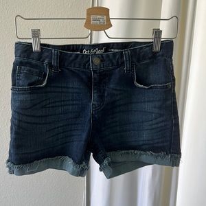 Girls dark blue Jean short